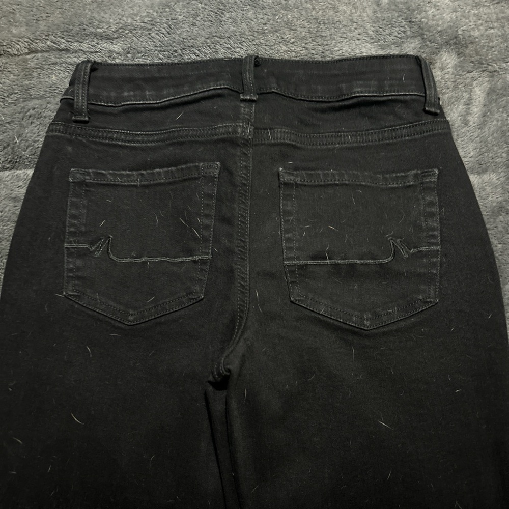 Maurices Black Straight Leg Jeans